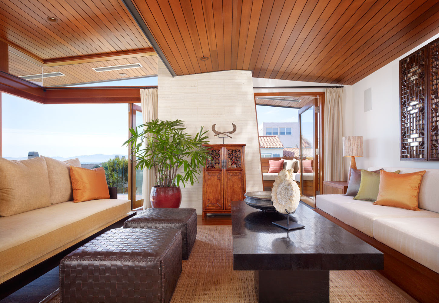 Dream Home With Interior Zen Garden And Pacific Ocean View