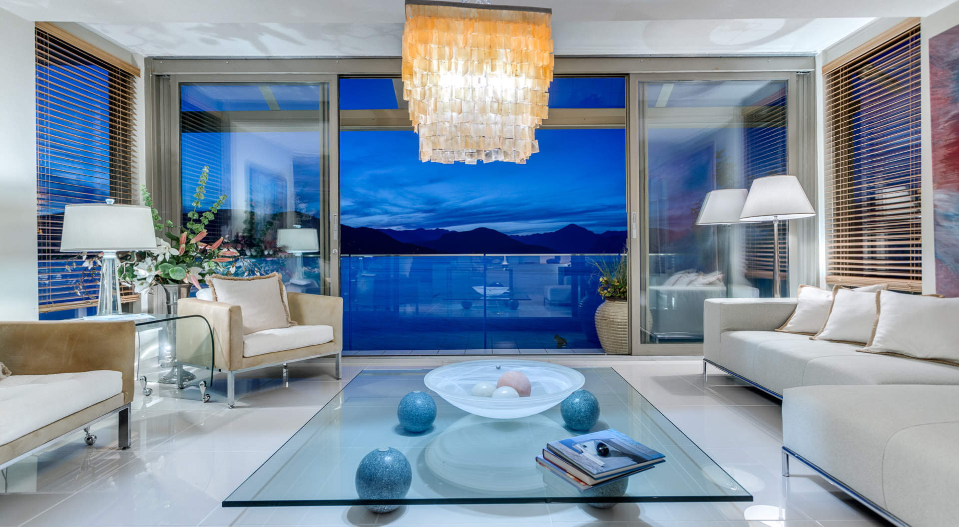 Exquisite Contemporary Waterfront Home With Dramatic Coastal Views