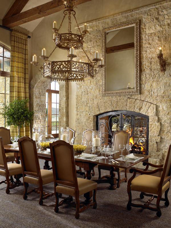 tuscan aspen estate elegant decorating interior idesignarch tuscany dining decor living rooms modern rustic inspired architecture french mediterranean designs country