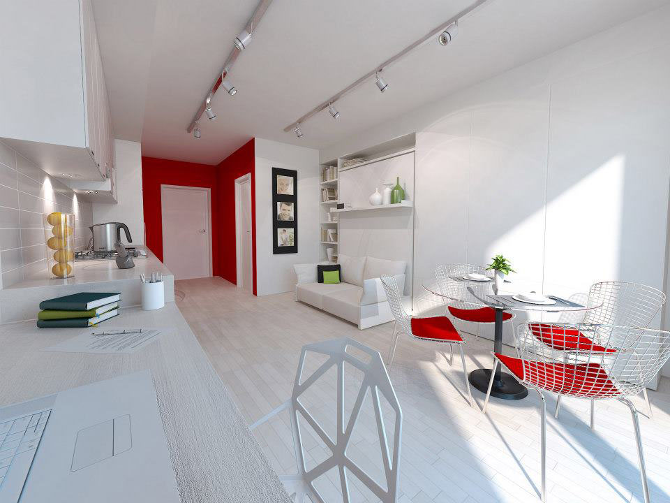 Stylish And Functional Suburban Small Condo Apartment ...