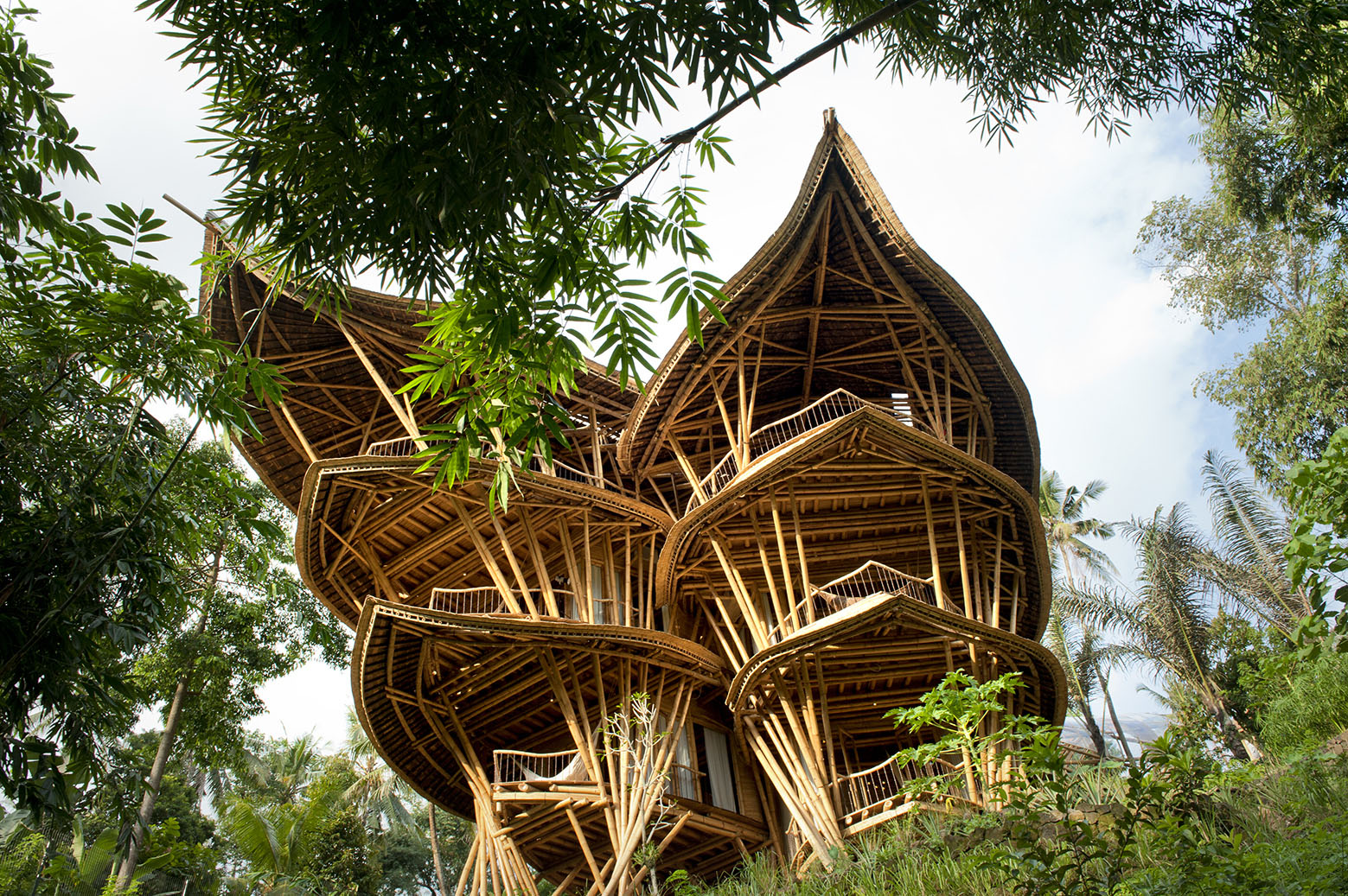 Dramatic Bamboo House In Bali Idesignarch Interior Design