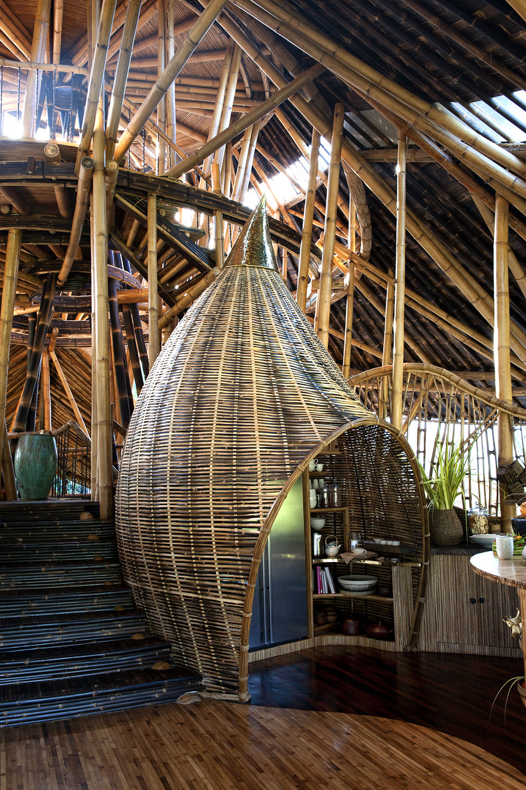 bamboo bali architecture amazing sharma interior springs dramatic idesignarch houses built adorable