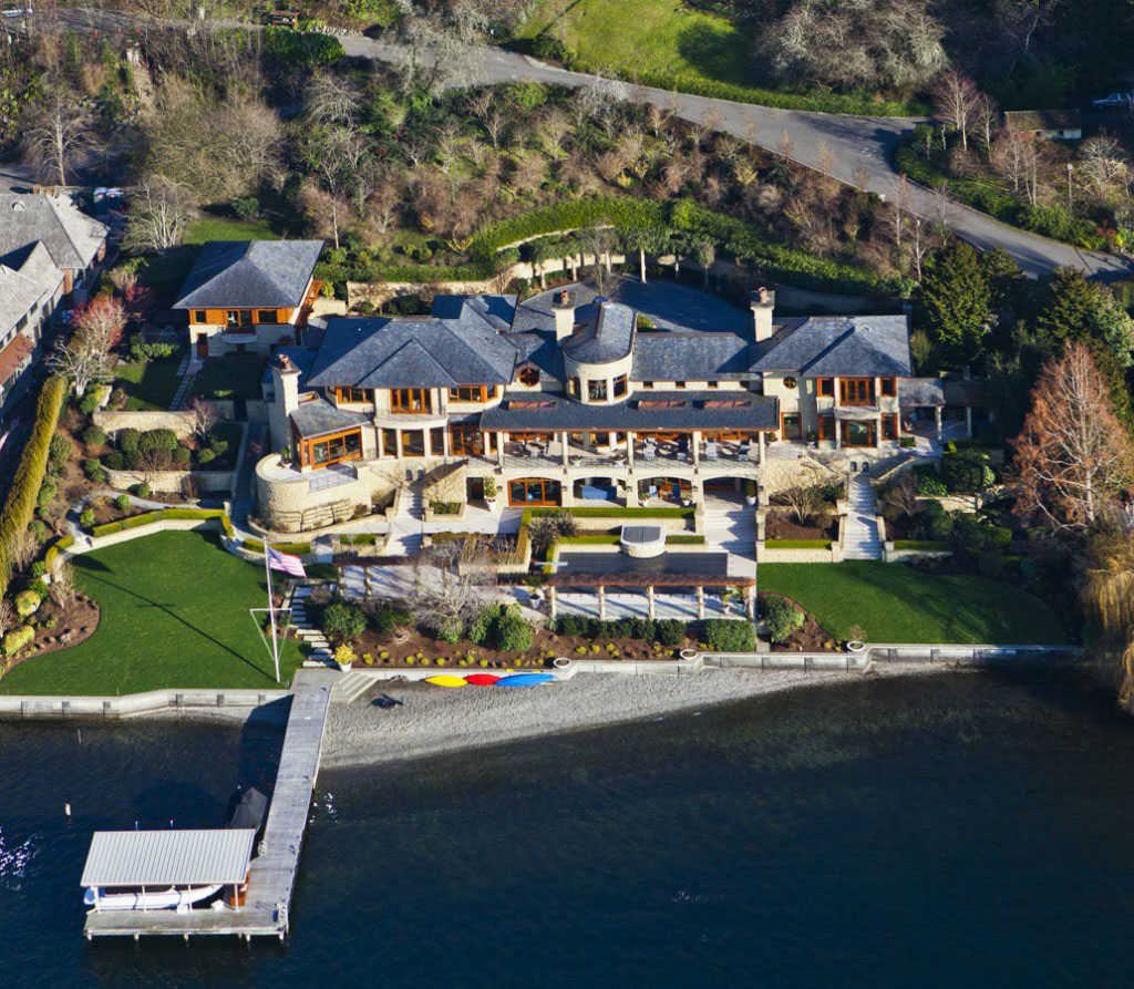 Stunning Residence With Private Beachfront On Lake Washington | iDesignArch | Interior ...