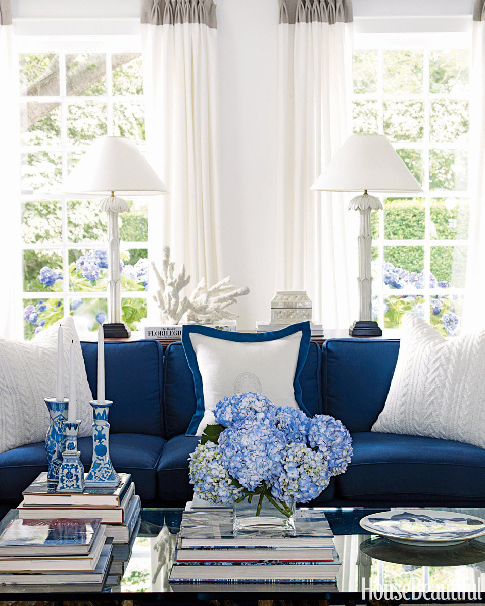 Blue And White Costal Decor IDesignArch Interior Design