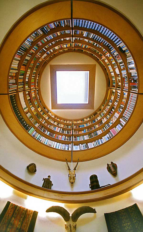 Circular Library Bookcase | iDesignArch | Interior Design, Architecture