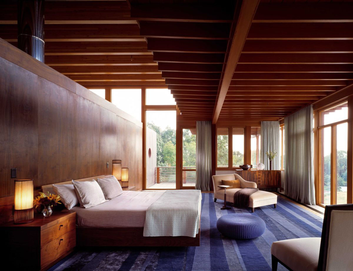 American Wooden House Interior Living Room Interior Design Wood