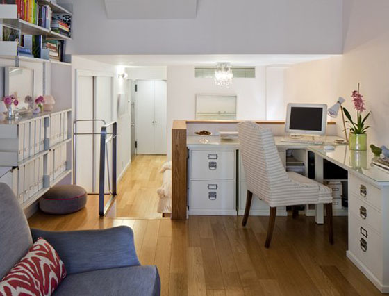 Elegant Small Studio Apartment In New York | iDesignArch | Interior