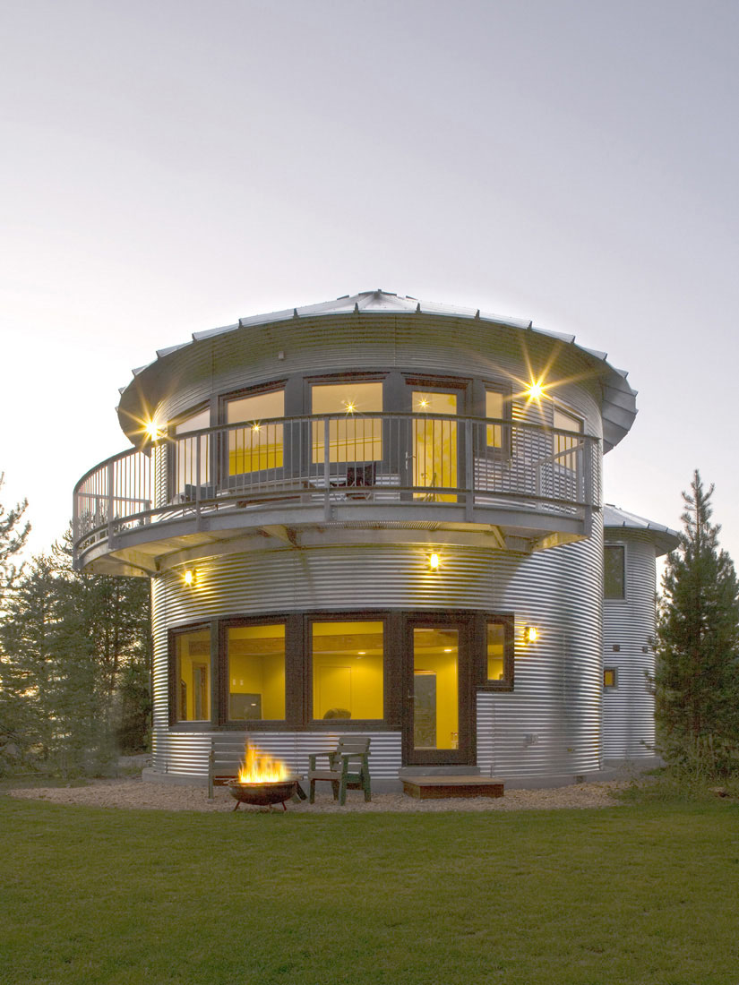 Build An Inexpensive Home Using Grain Silos iDesignArch