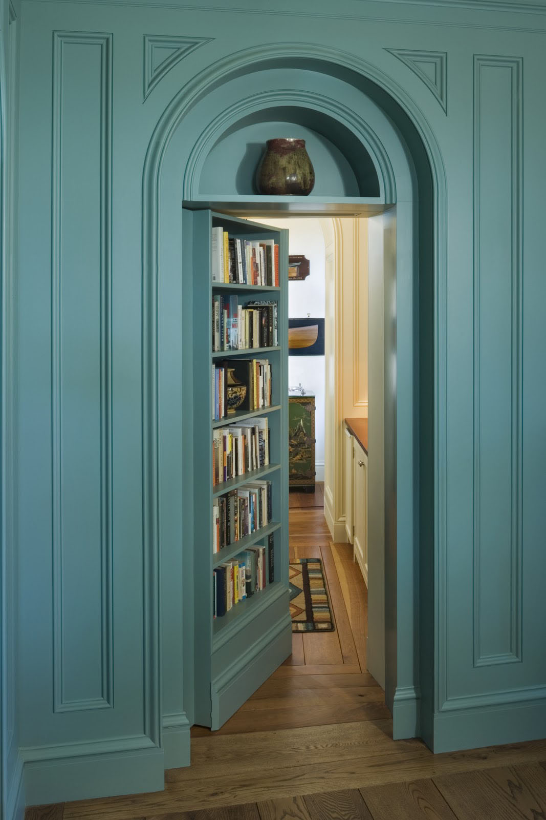 Bookcase Door Secret Room