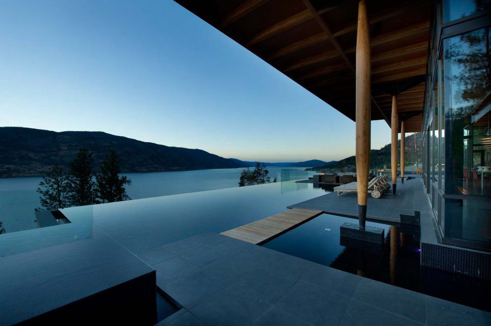 Kelowna Contemporary House On Okanagan Lake | iDesignArch | Interior