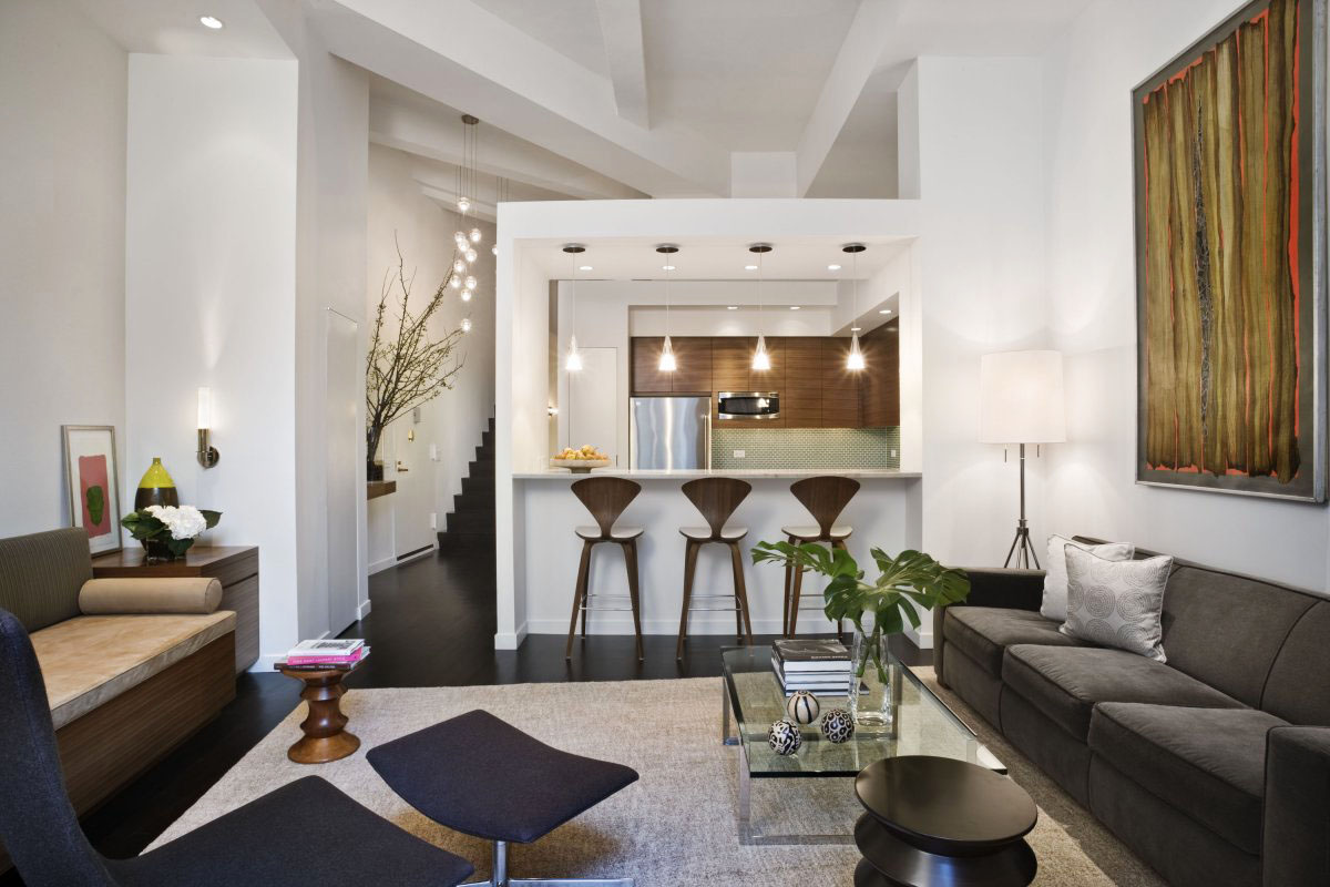 Loft Style Apartment Design In New York | iDesignArch | Interior Design