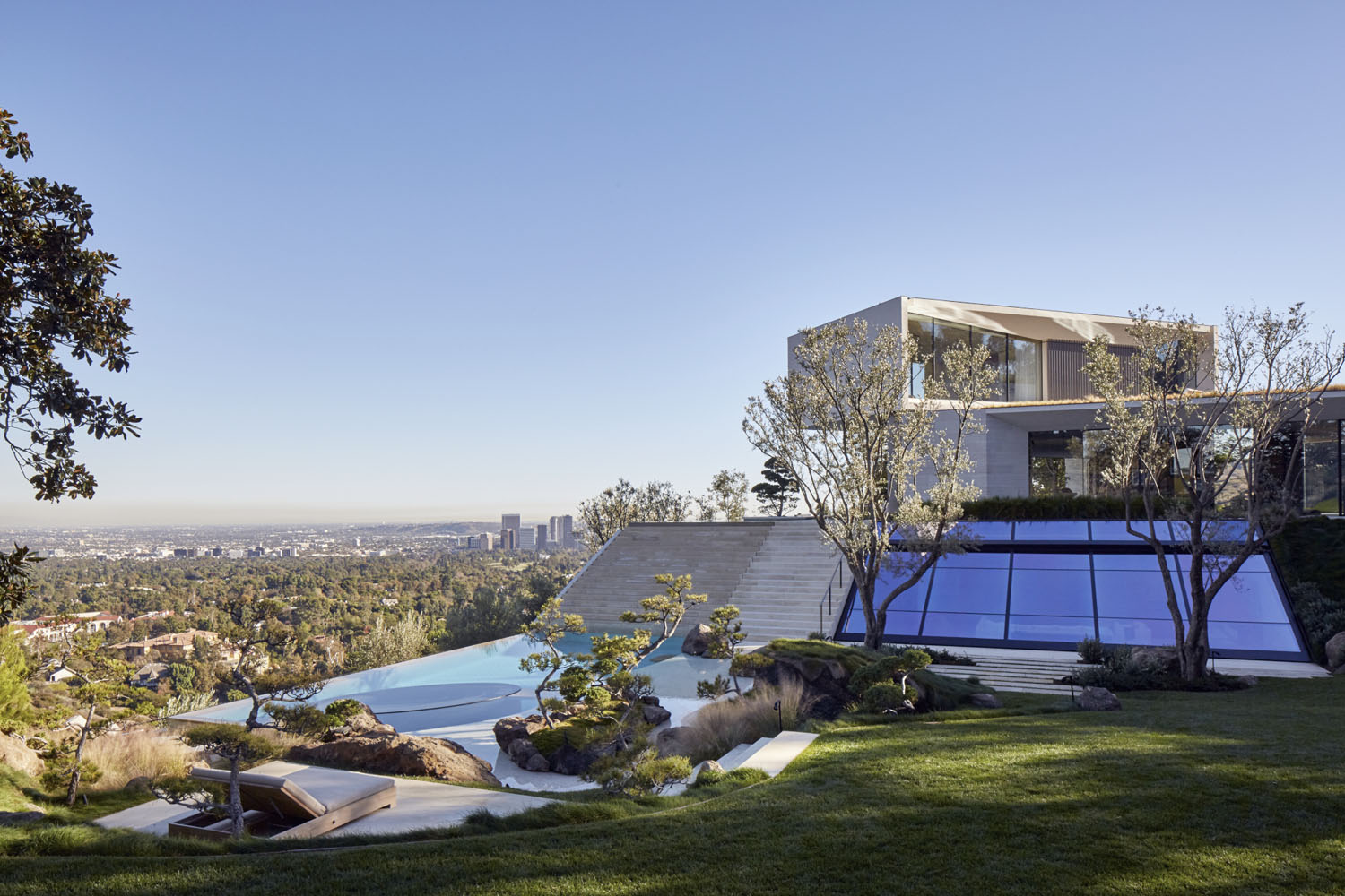 Dramatic Hillside Modern Villa