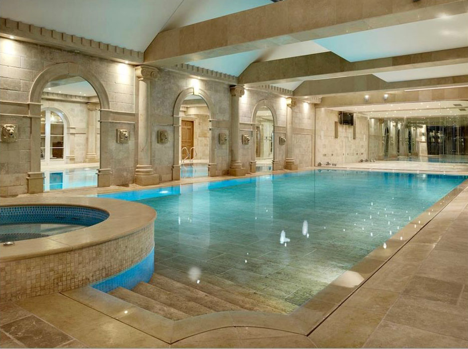 Simple Luxury Indoor Swimming Pools for Small Space