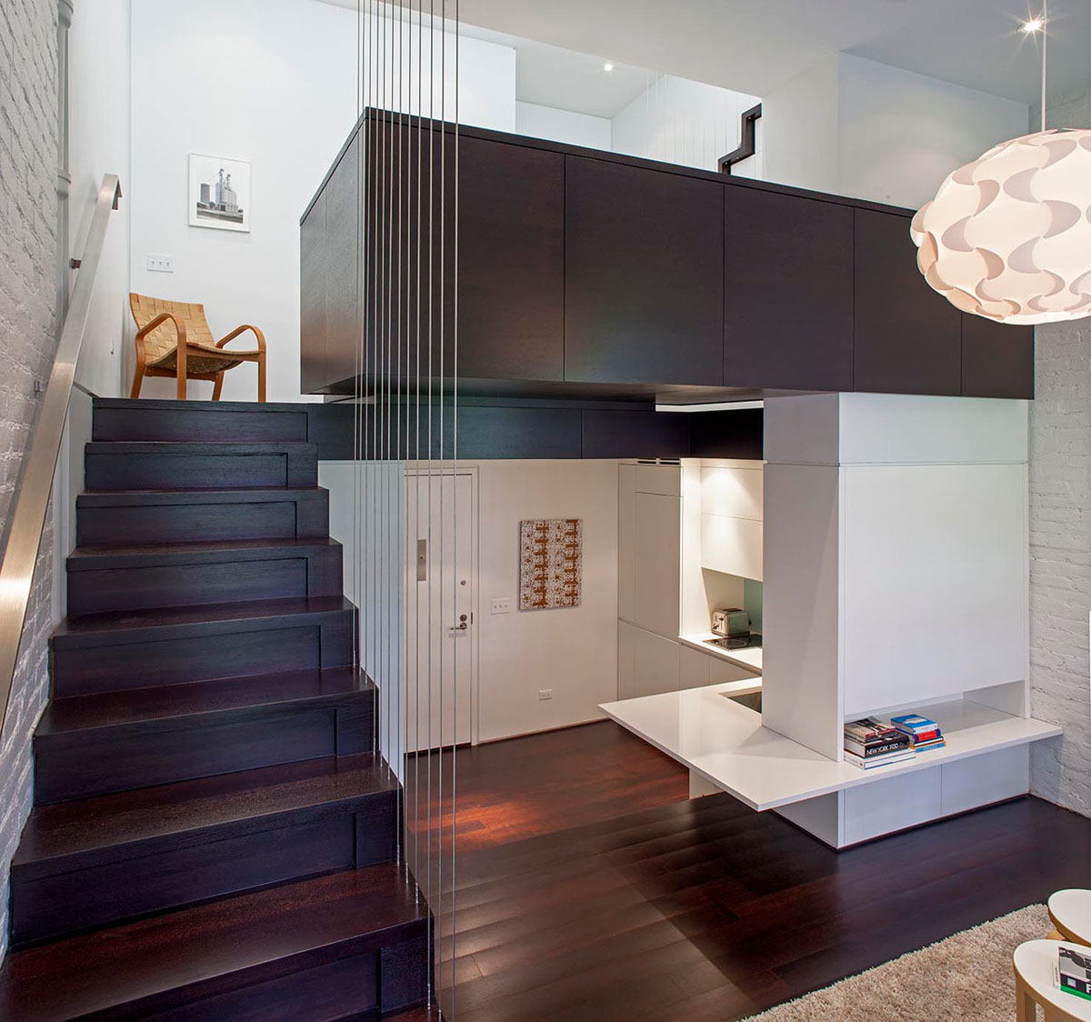 Creative Loft Apartment In Budapest Featuring Accented Design ...