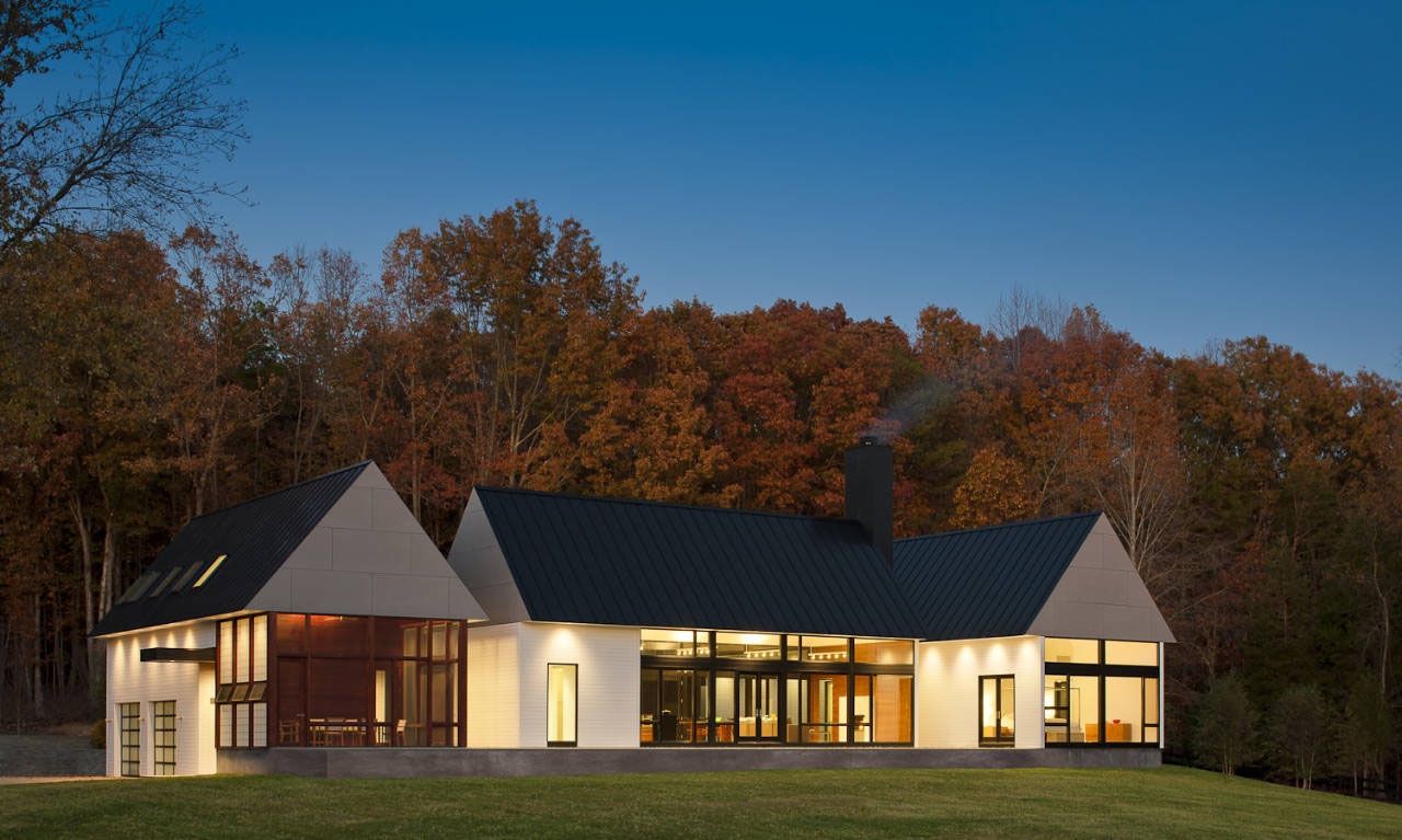 Modern House In Virginia Countryside | iDesignArch | Interior Design