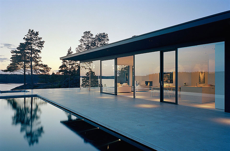 Modern Dream Lake House In Sweden | iDesignArch | Interior Design