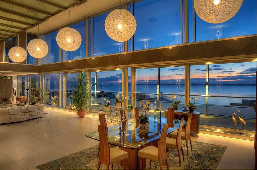 Stunning Modern Ocean View Home With Open Floor Plan