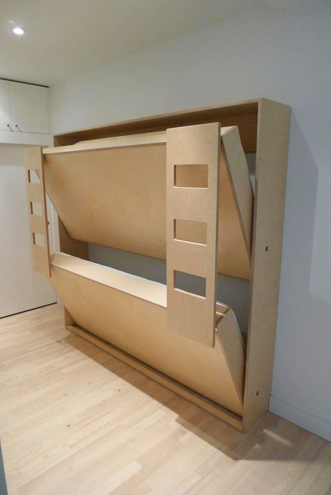 Cool Murphy Bunk Beds | iDesignArch | Interior Design, Architecture 