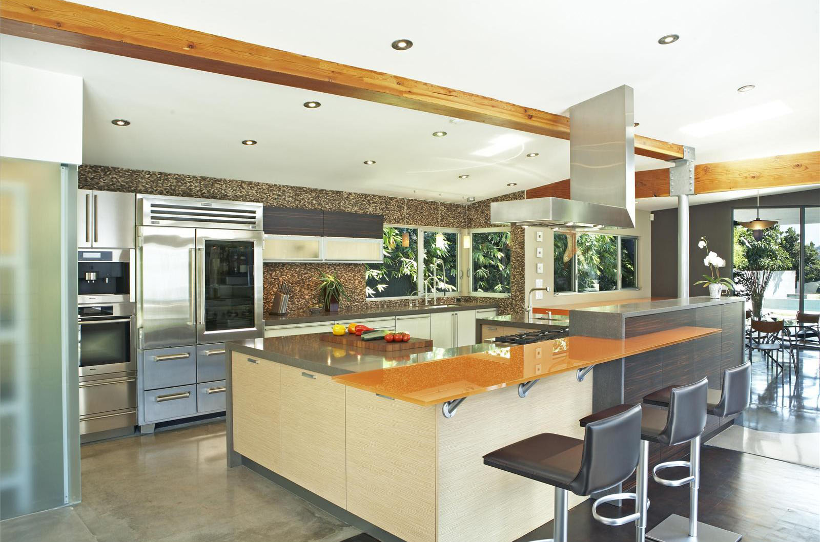 open kitchen interior design idea