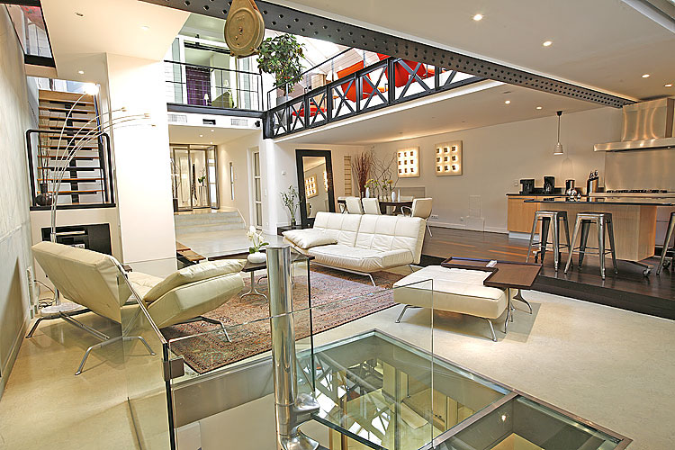 Luxury Designer Loft Apartment In Paris | iDesignArch | Interior Design