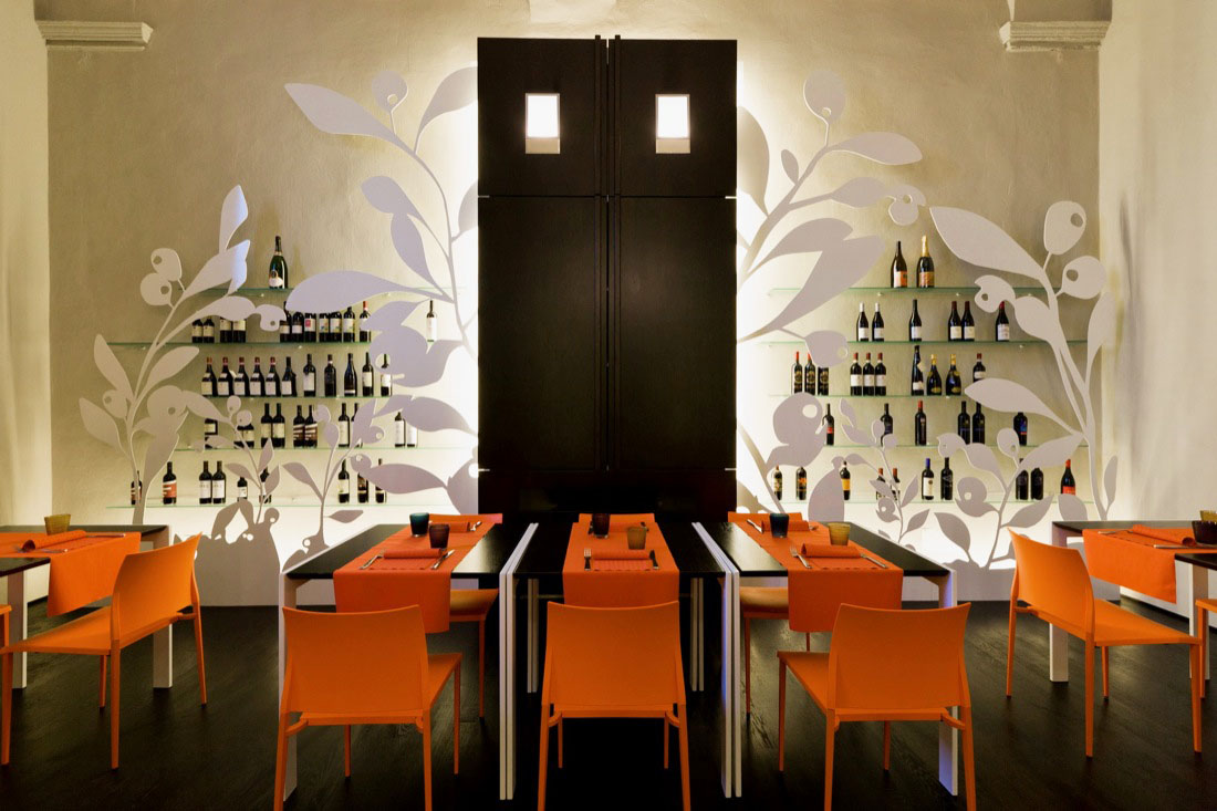 Santa Marta Restaurant In Mazzè – Contemproray Interior Design In ...