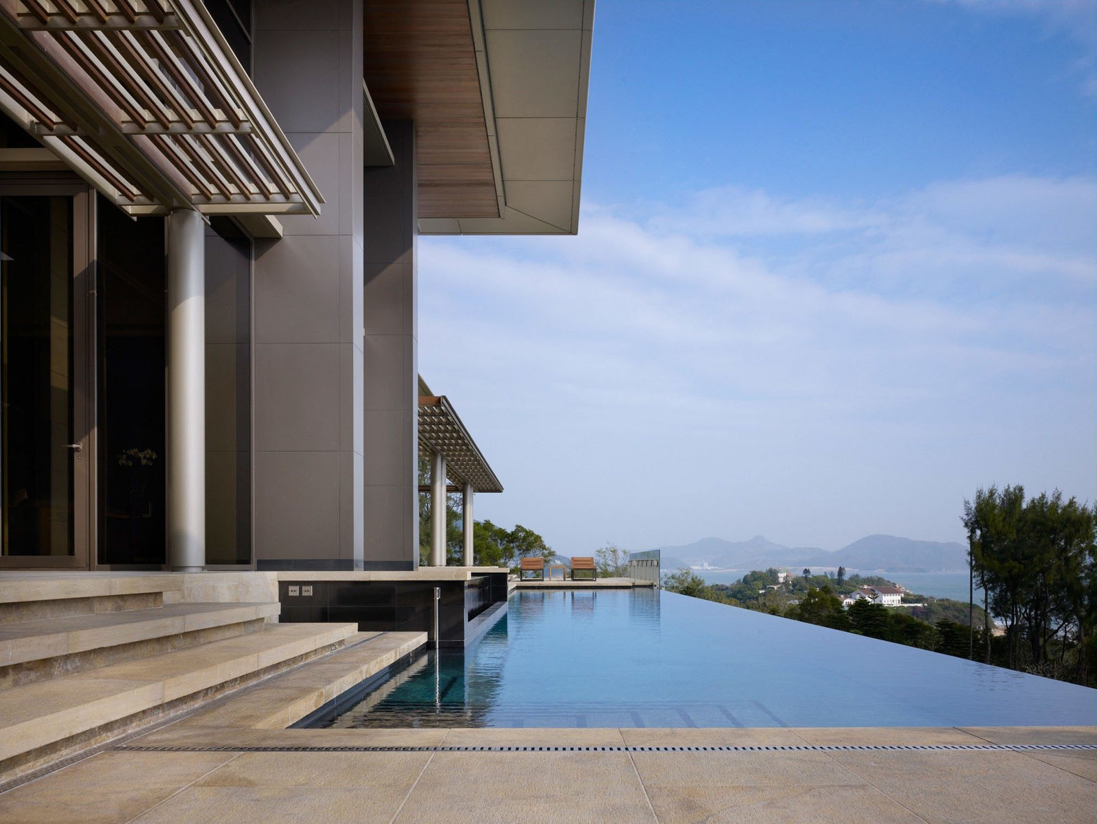 Contemporary hong kong villa inspired by traditional chinese ...