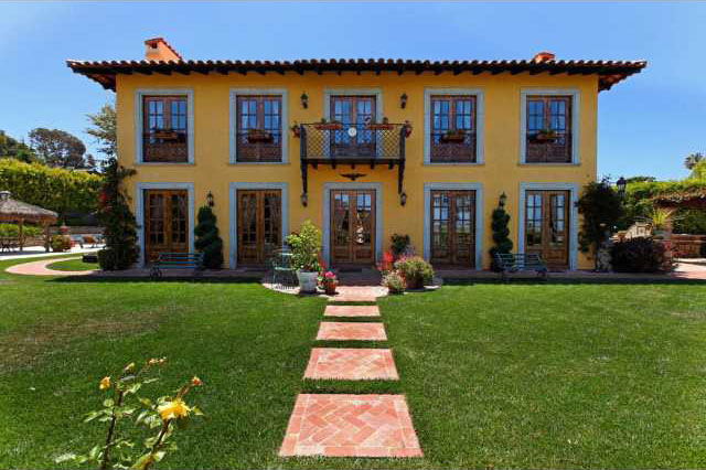 Spanish Colonial Hacienda Style Home With A Touch Of Tuscany