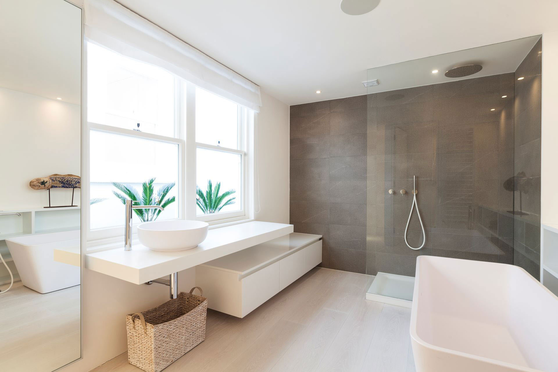 Badkamer design lamp: modular cake in de badkamer bathroom.