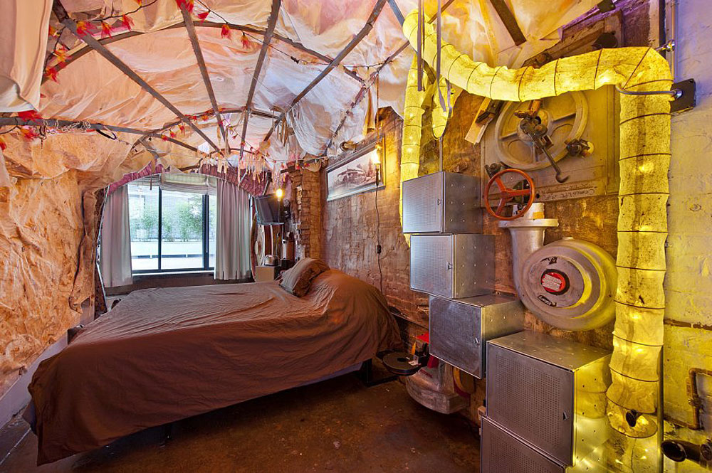 Retro-Futuristic Steampunk Loft Apartment In New York | iDesignArch