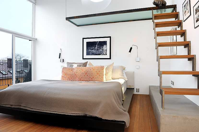 Loft Beds with Stairs for Apartments