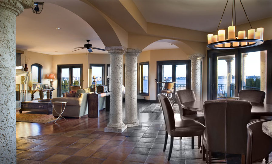 Mediterranean Style Home With Rustic Elegance  iDesignArch  Interior Design, Architecture 