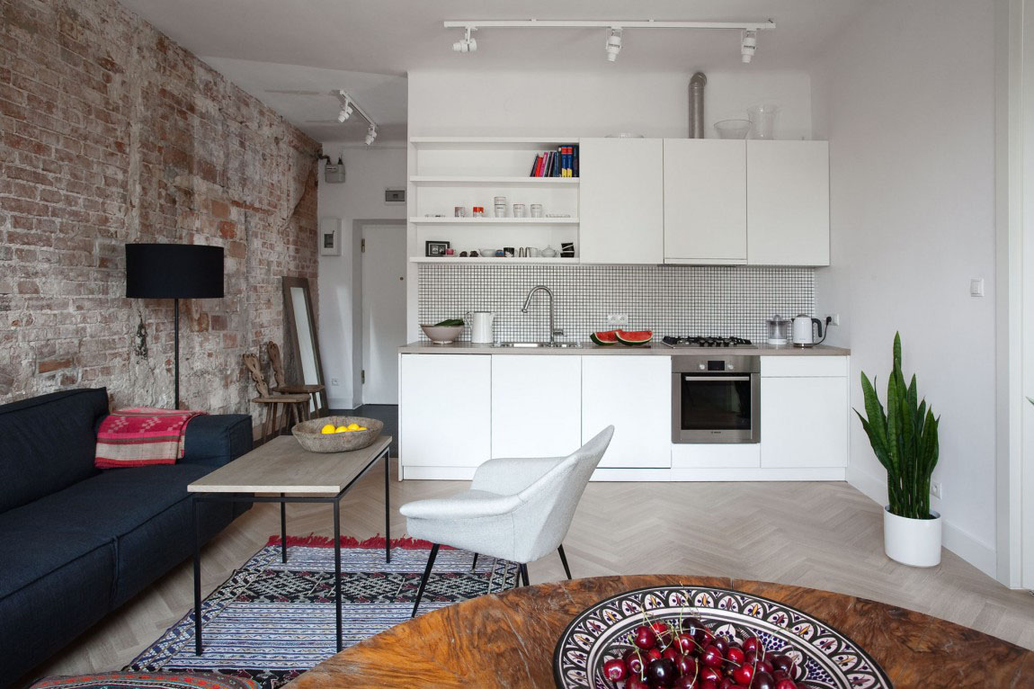 Small Apartment In Warsaw With Tasteful Simple Decor IDesignArch