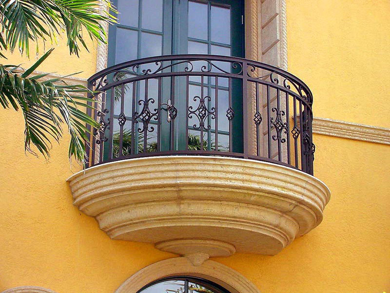 Wrought Iron Balconies With Architectural Appeal | iDesignArch ...