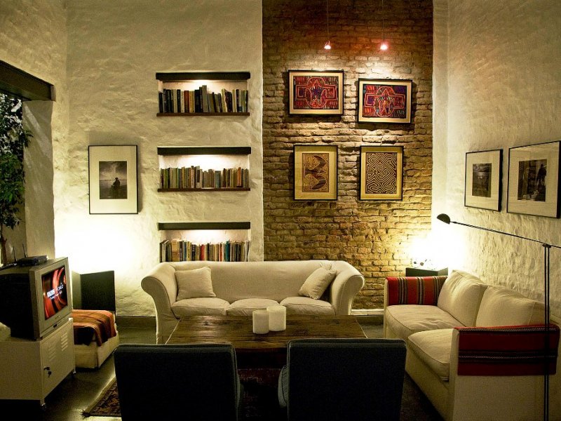 Small Loft Living Room