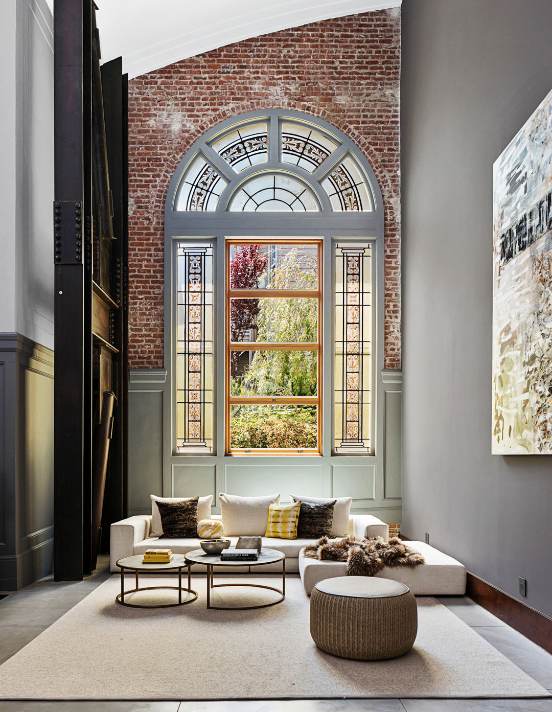 Converted Church Condo with Neoclassical Architecture