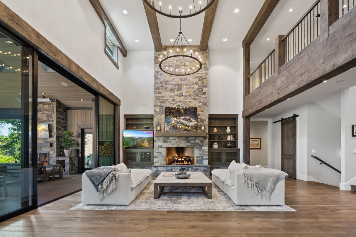 Timeless Modern Lodge Interior