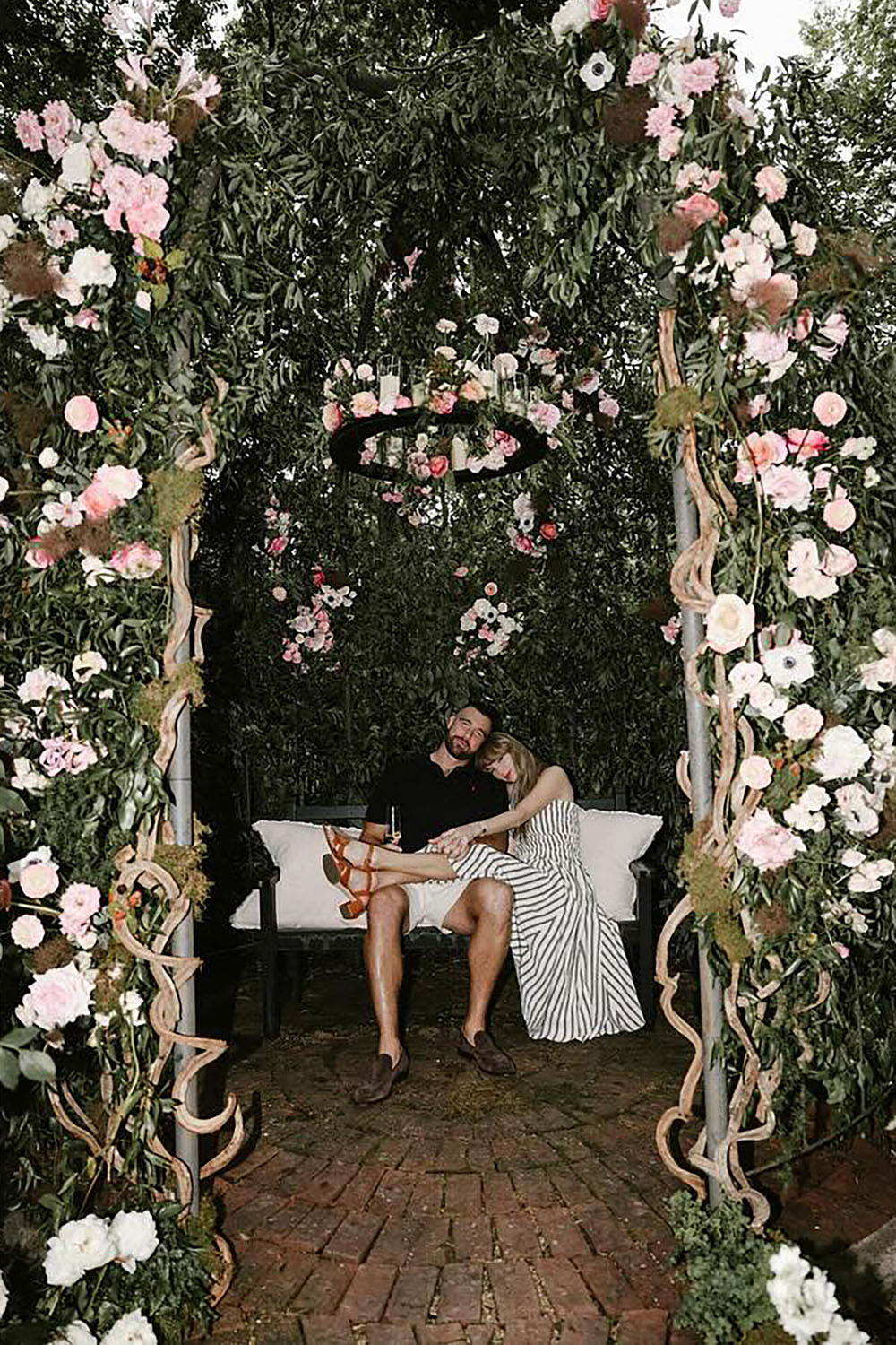 Taylor Swift's Secret Garden Engagement Photo