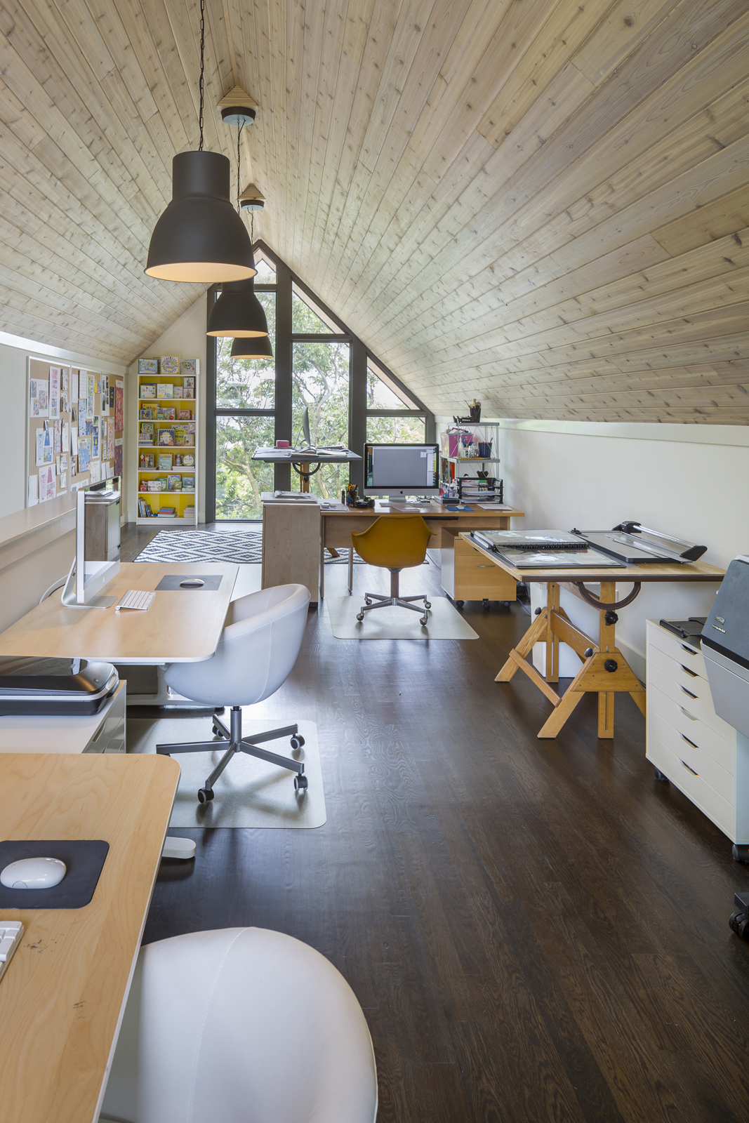 Attic Home Office