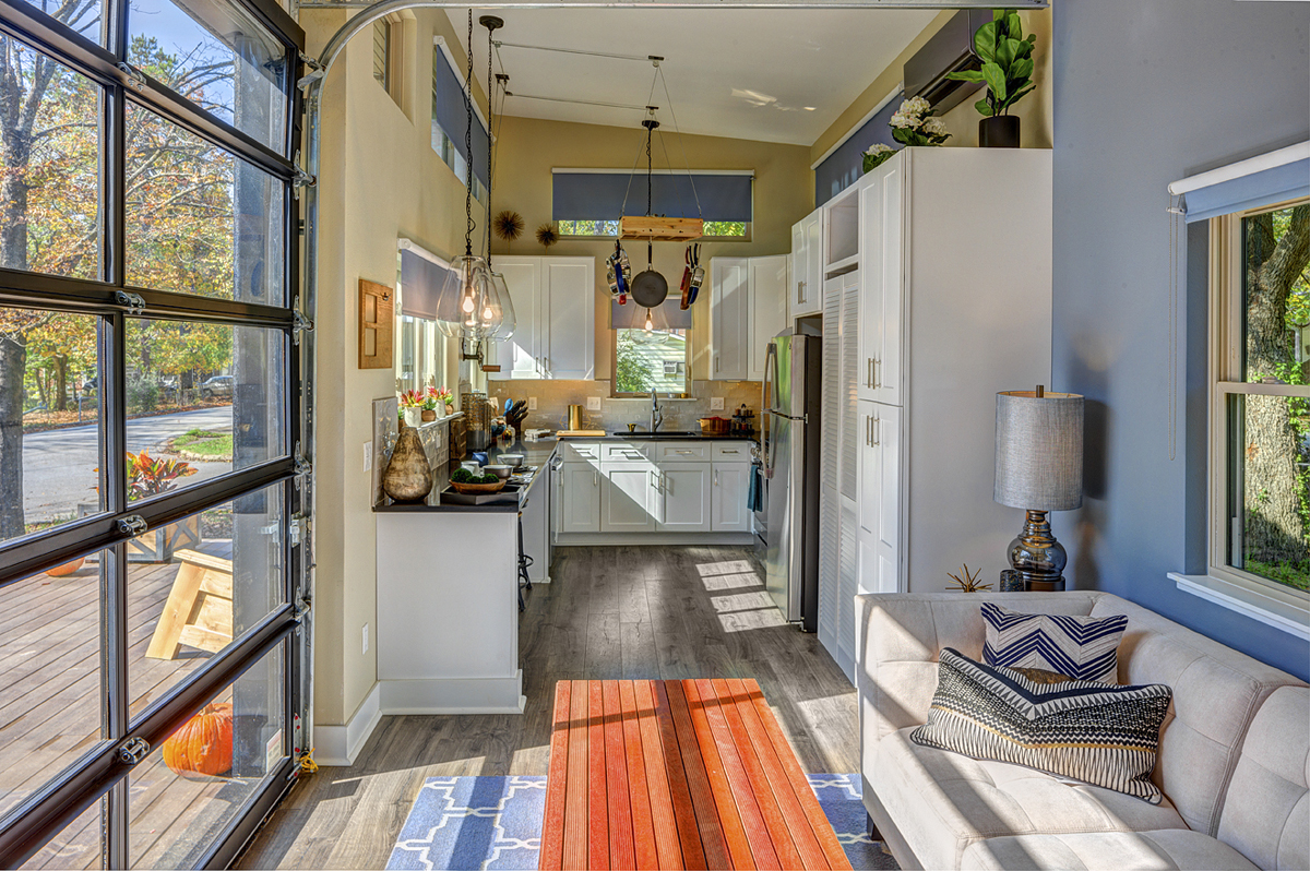 Unique Tiny House That Feels Like a Spacious Full Size Home | iDesignArch | Interior Design, Architecture & Interior Decorating eMagazine