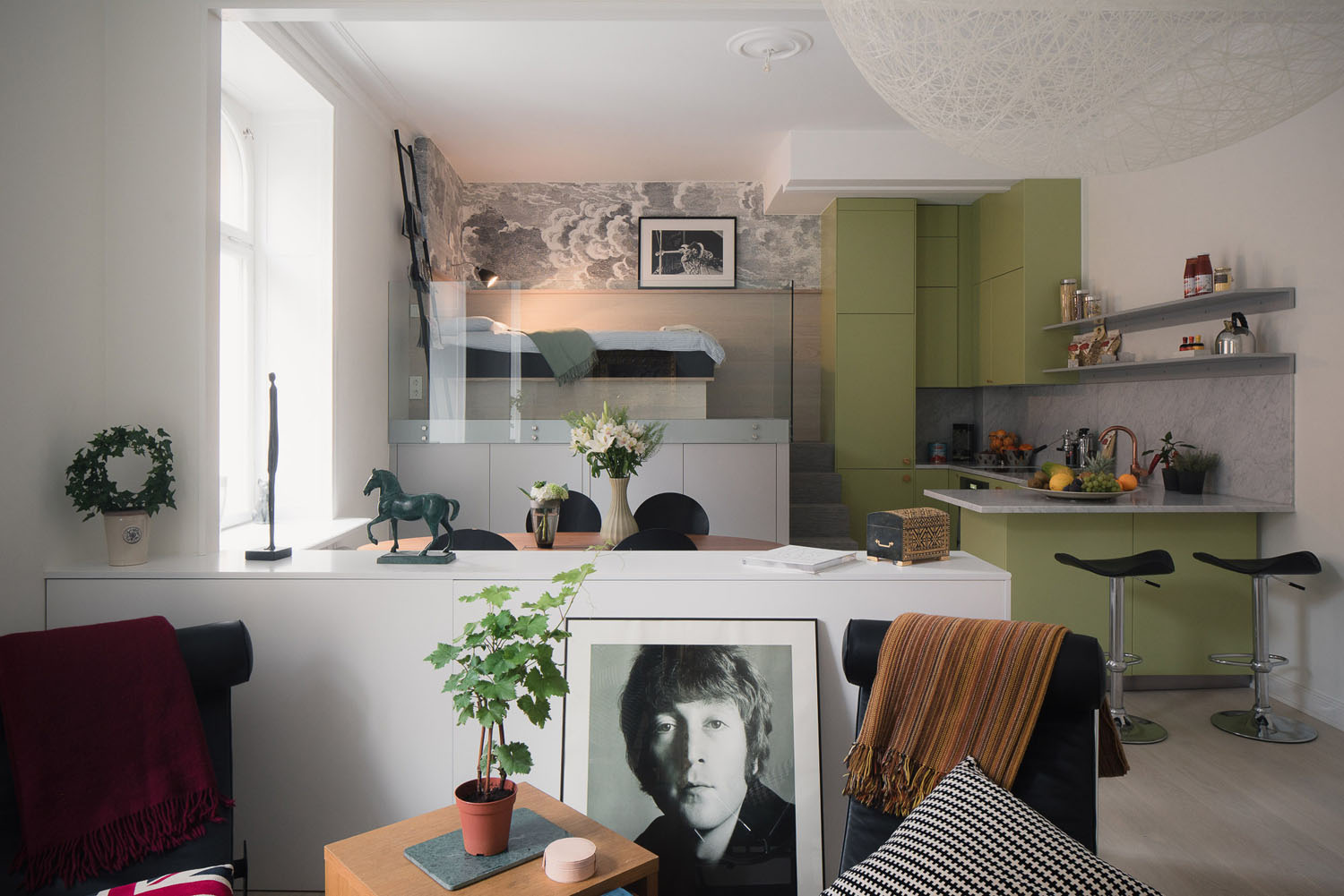 Stylish Studio Apartment with Good Layout