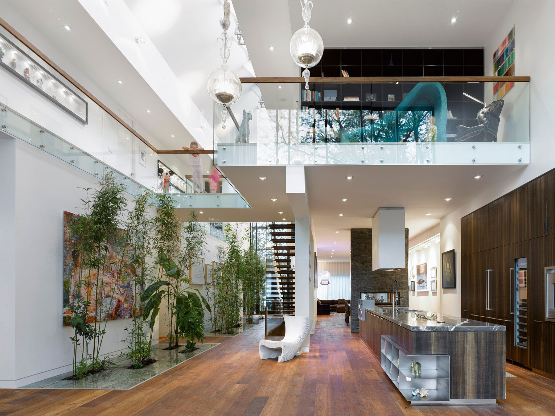 Modern Custom Home With Central Atrium And Interior Bamboo Garden modern-custom-home-with-central-atrium-and-interior-bamboo-garden