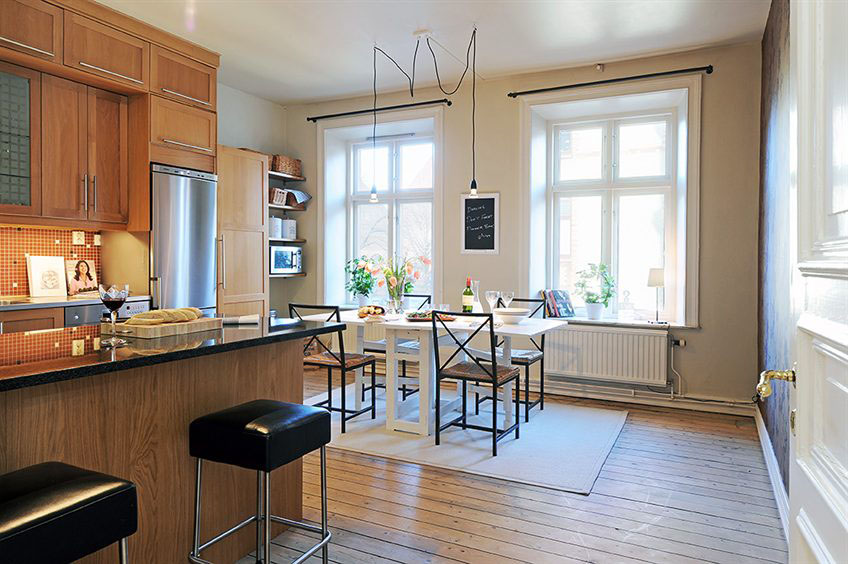 Beautiful Apartment Interior Design In Sweden | iDesignArch | Interior