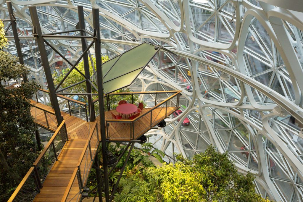 Jeff Bezos’ Amazon Spheres is Part Rain Forest and Part Office Complex