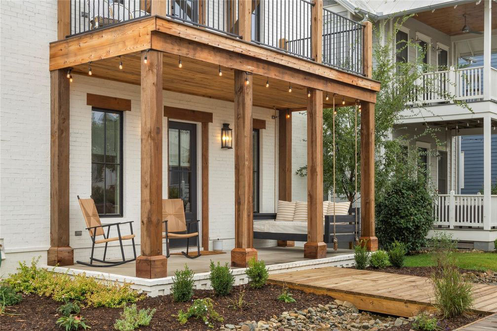 Rustic Farmhouse Porch