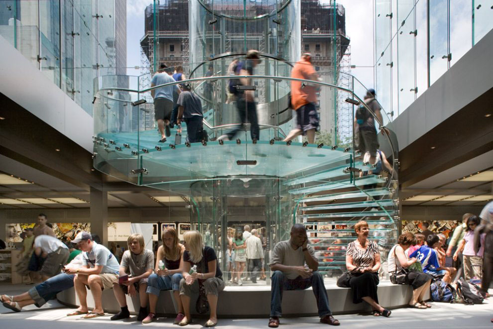 PREÇOS DA APPLE STORE NA QUINTA AVENIDA EM NOVA YORK 