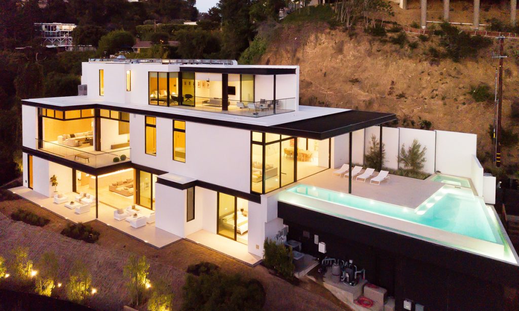 hollywood hills house tour