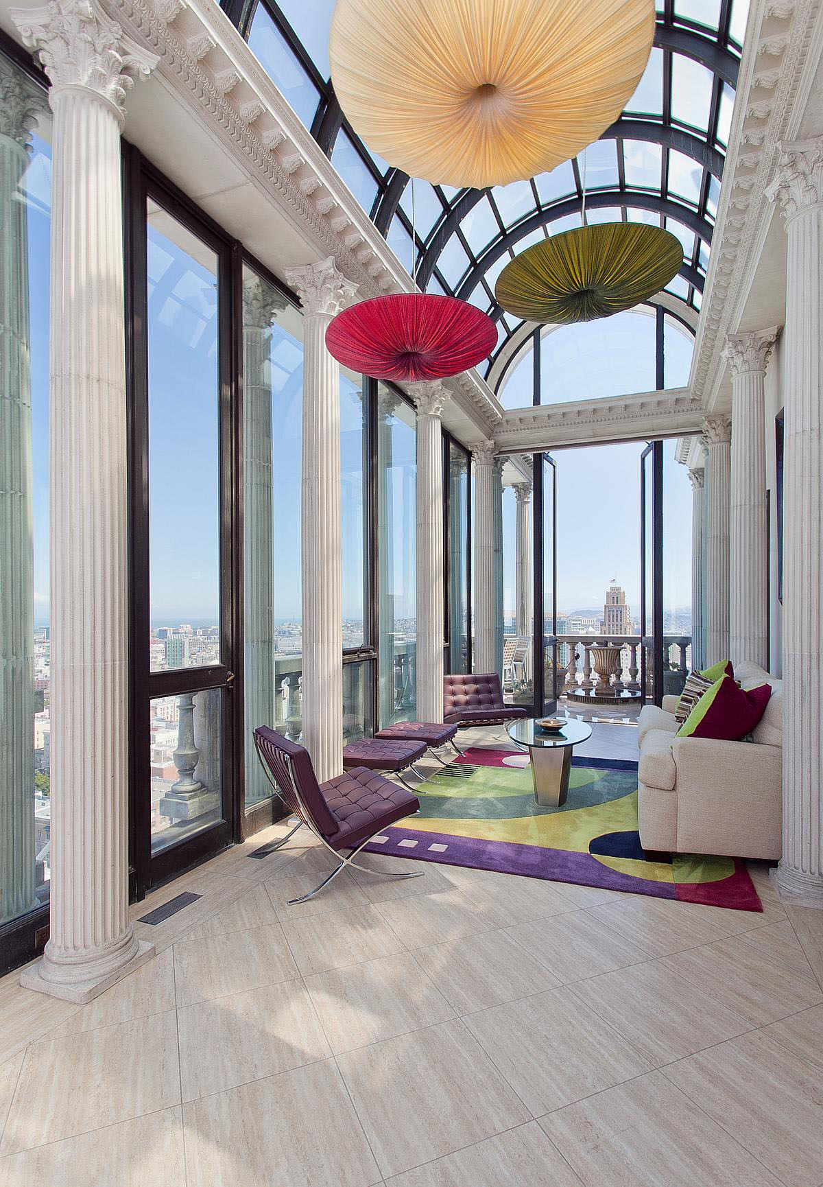 Exquisite Penthouse Atop The Art Deco Hamilton Building In San