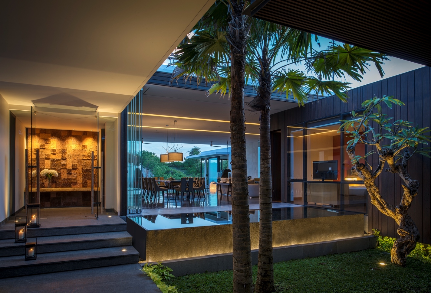 Modern Resort Villa With Balinese Theme | iDesignArch | Interior Design