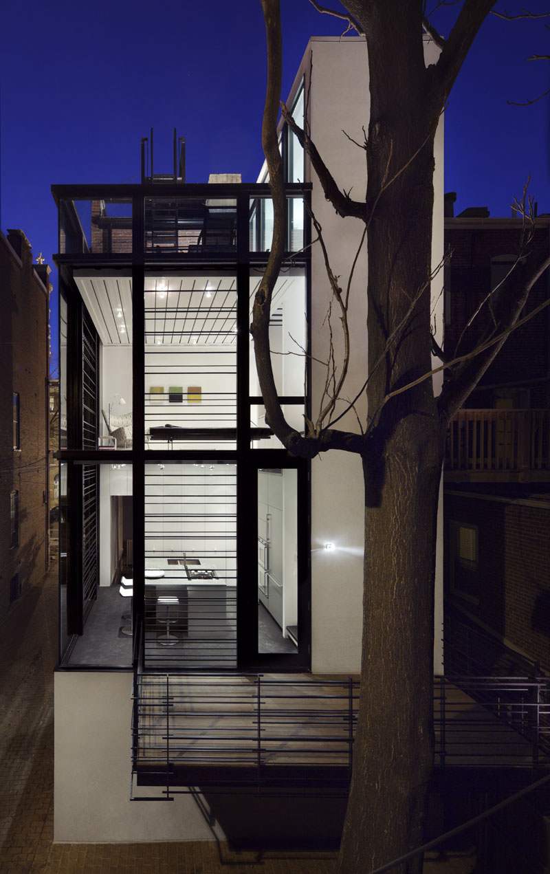 Modern Washington D.C. Row House | iDesignArch | Interior Design