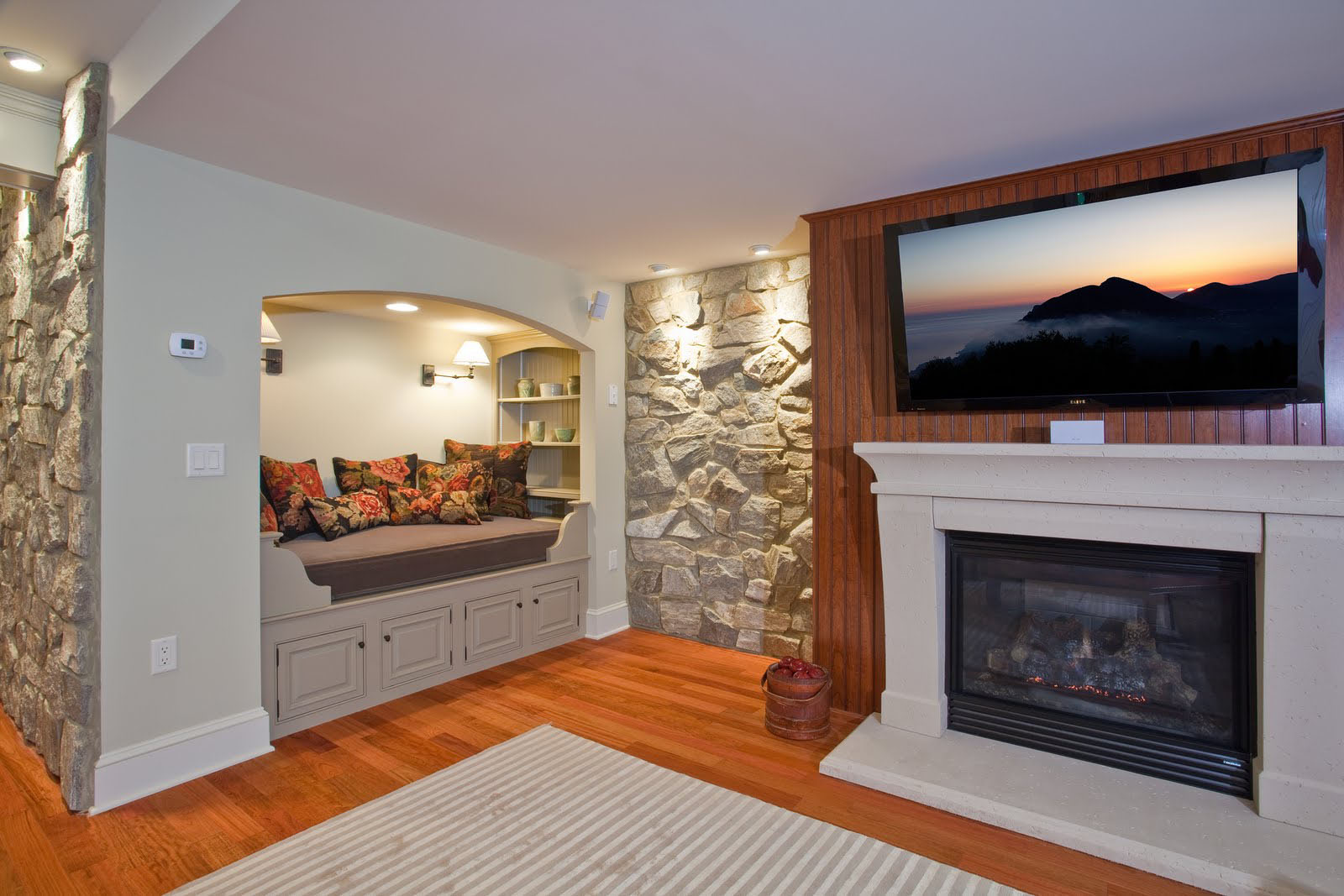 Sleeping Alcove in Basement